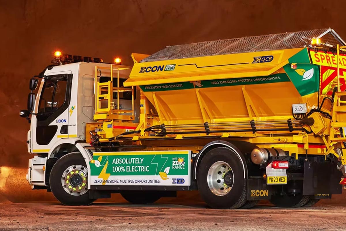 Econ Engineering launch multirole electric gritter