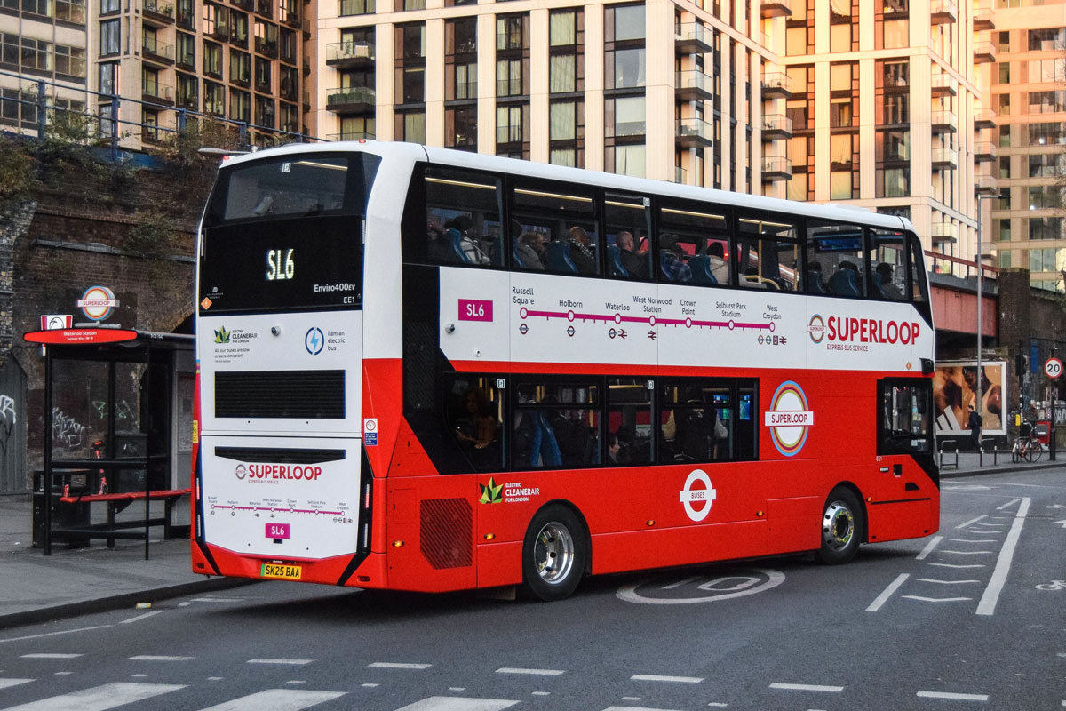 Arriva takes on Superloop route with first Enviro400EV