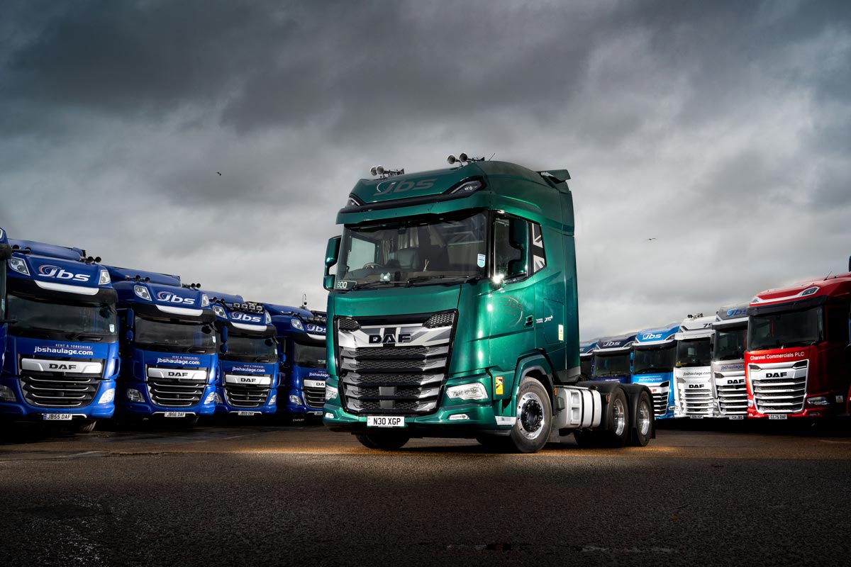 JBS Haulage celebrates milestone with special-edition DAF