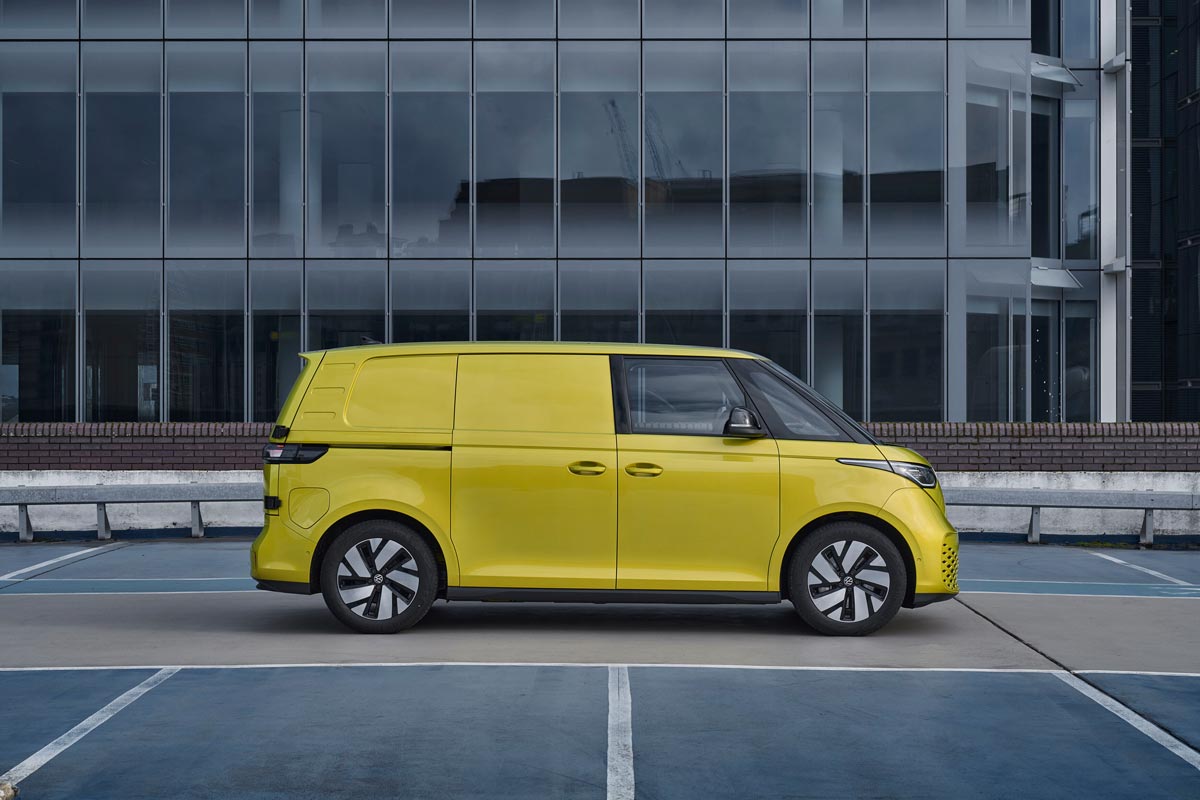 new 58kWh battery for Volkswagen ID. Buzz Cargo extends range