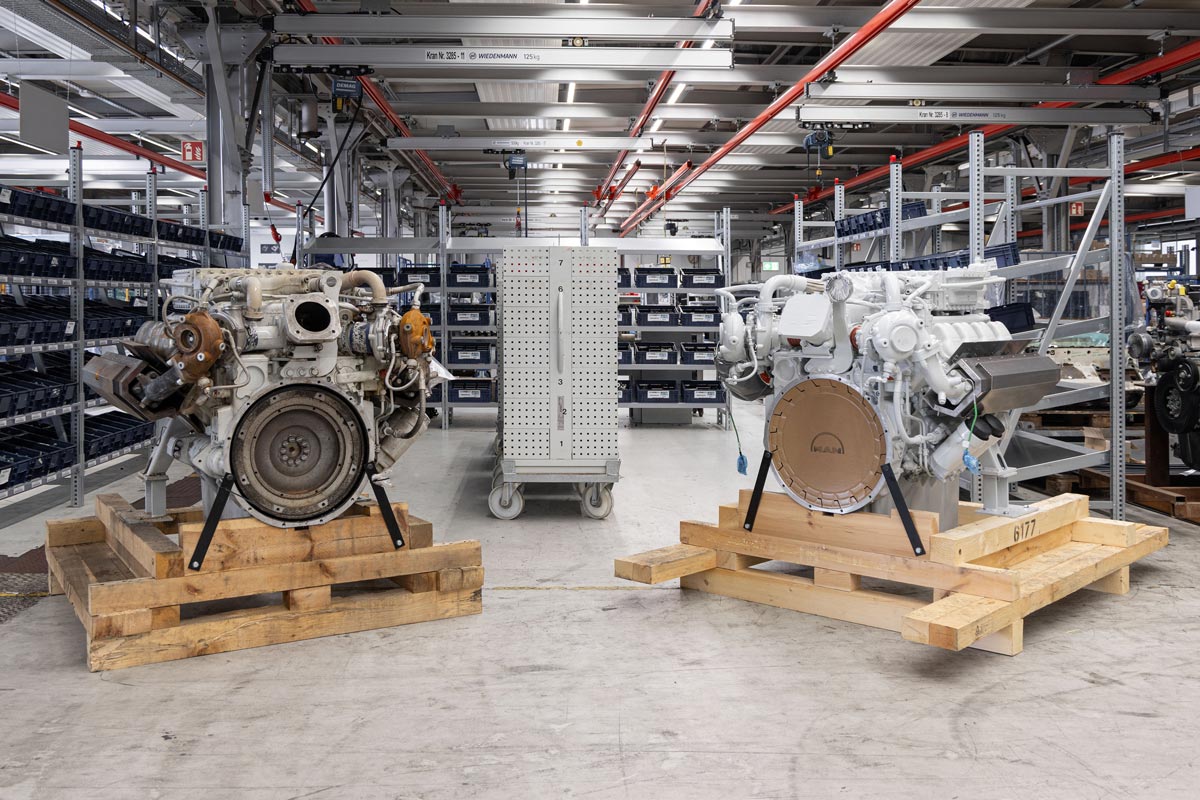 Demonstrable environmental benefit from remanufacturing combustion engines