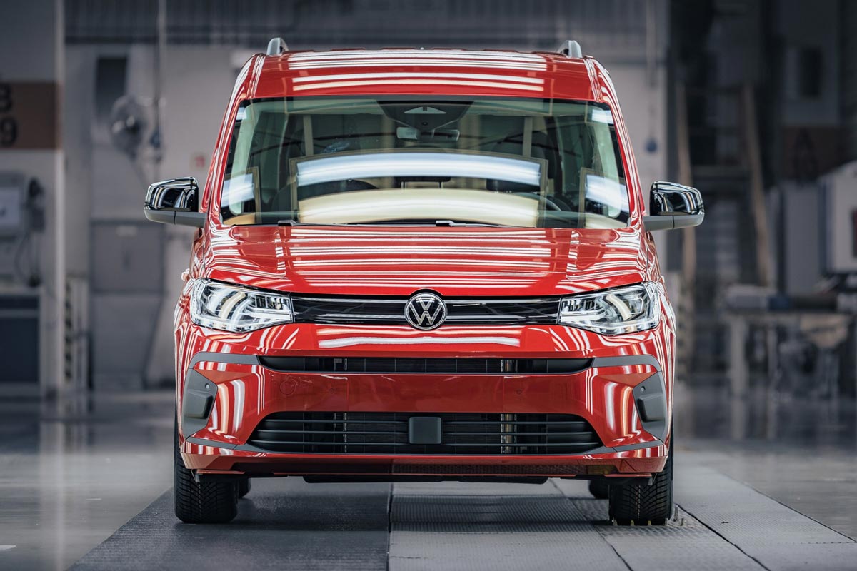 Production starts on the new VW Caddy